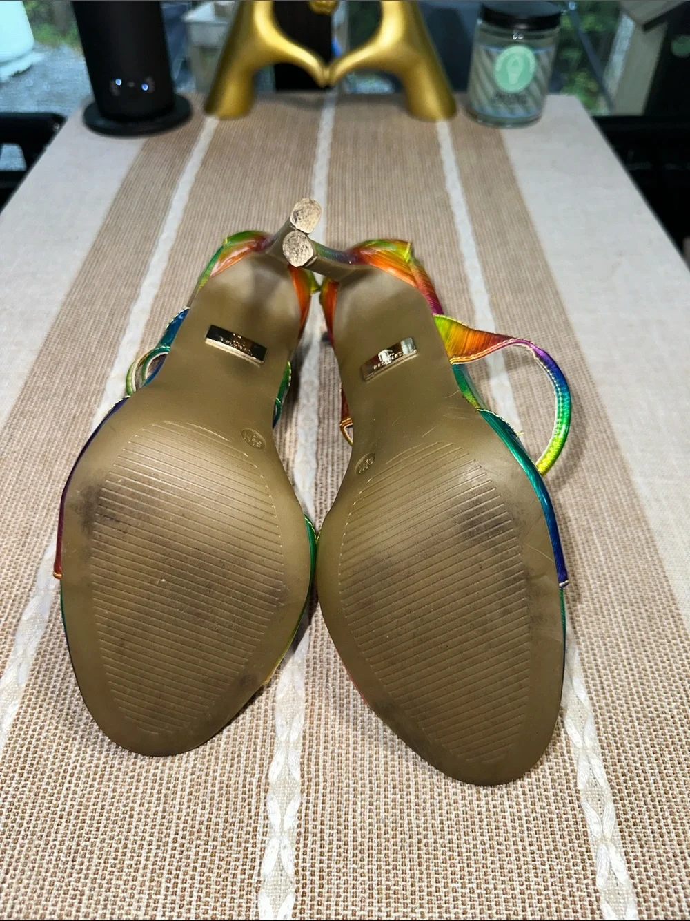 I.D. Required multicolor strappy